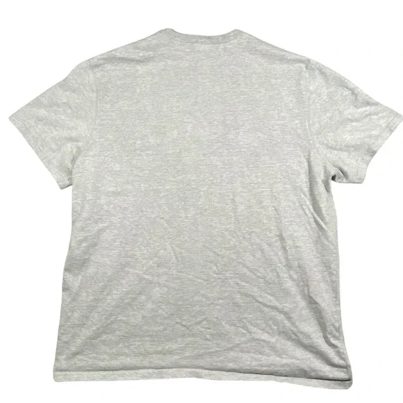 Champion  Heritage T-Shirt Mens XL Grey Script Logo Short Sleeve Cotton Blend - Picture 2 of 16